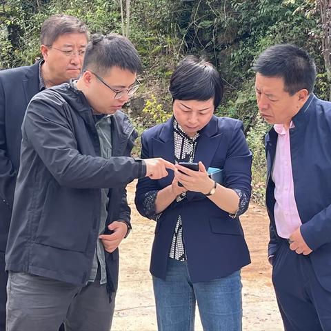 董建莉一行调研西口抽水蓄能电站建设
