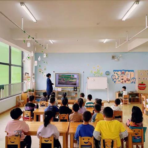 建平职教中心幼儿园大一班4月6日日常分享