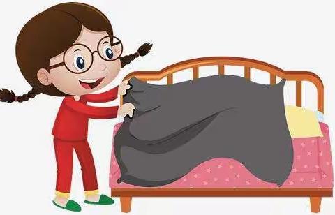 智晨幼儿园KB—3班———“我能叠被子啦”