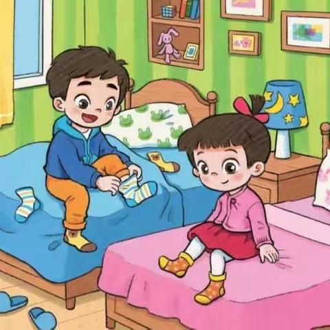 智晨幼儿园KB3班———自理能力比赛“穿鞋小能手”