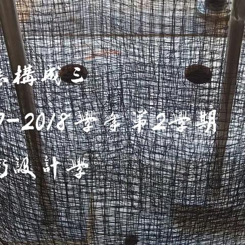 琼台师范学院 17艺术设计学 《形态构成三》课程 2017-2018学年第2学期