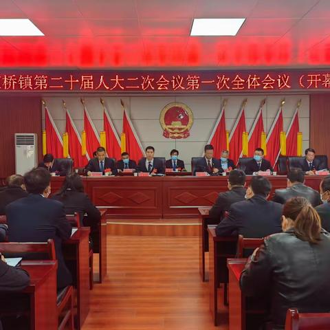 蓝桥镇第二十届人民代表大会第二次会议胜利召开