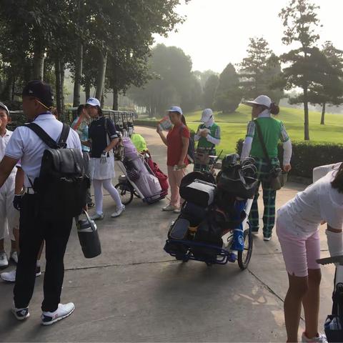 河北省第十五届运动会青少年组高尔夫球决赛之行