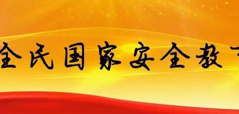 加强安全教育，培育一代新人——吴忠市盛元小学“全民国家安全日”知识课堂