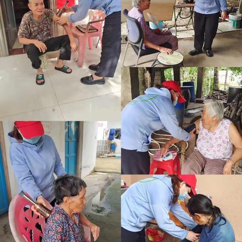 2023年7月份榆红村居家养老服务工作及政策宣传
