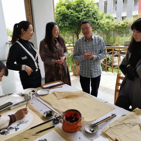 什邡市美术教师专业技能培训（五）花鸟画技法