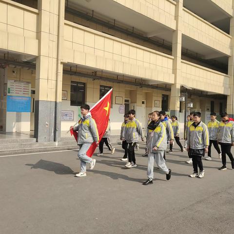 青春志愿服务，献礼建团百年——上埠镇第二中学开展升旗仪式暨“雷锋月”启动仪式