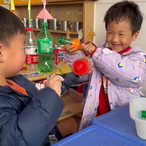 神奇的空气炮🌟 —— 高唐县第一实验幼儿园小一班科学区