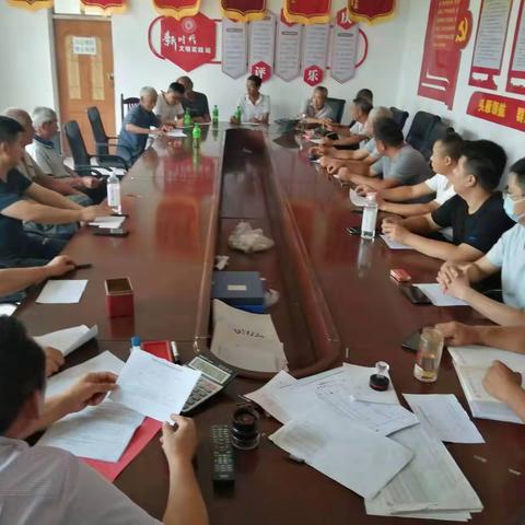 大谢集镇张油坊村开展“七一”建党节主题党日活动