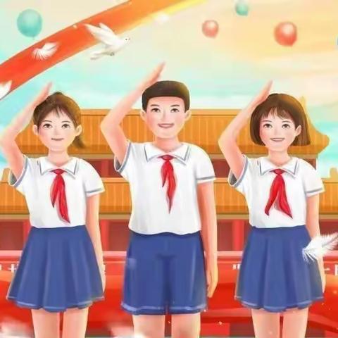 实验小学全体少先队员观看“学习二十大，争做好队员”主题云队课        直播活动纪实