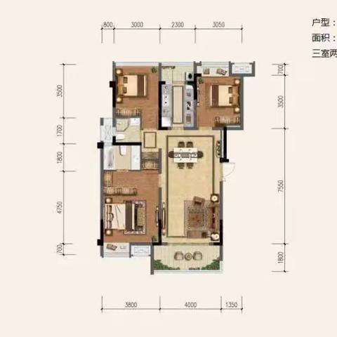 🌟84.8万 华宇锦绣府 独家房源 3/2/2产权109平米 实际130多平 洋房 带人房车位 V6059