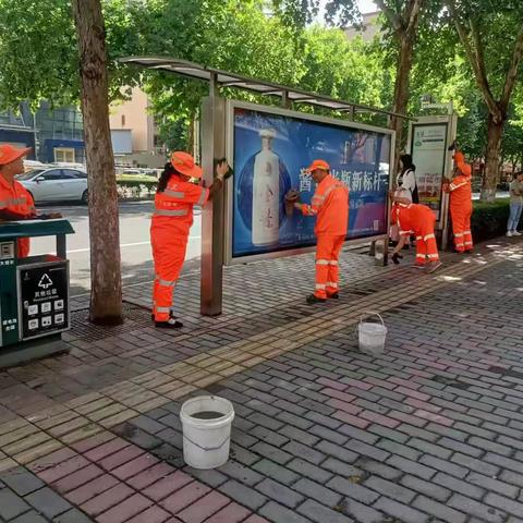 雨后大清洗、环卫在行动