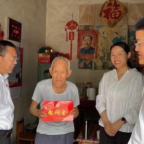 庆“七一”系列活动（五）：滨河街道开展老党员、困难党员慰问活动