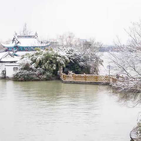 记录２０１８年嘉兴第一场雪