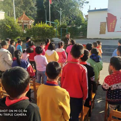 安平镇富宁小学爱国主题教育活动