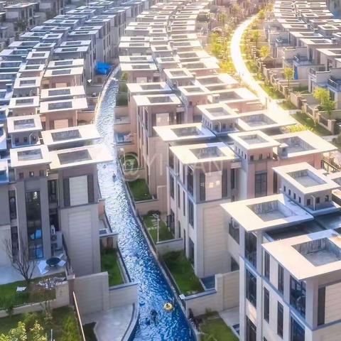 「网红泳道别墅」依云四季五房9床温泉别墅🏡（5202）