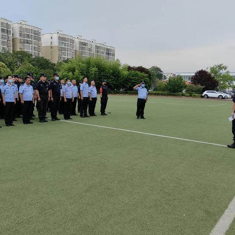 周口巡特警支队举行一级勤务模式启动仪式