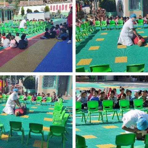 真爱生命，预防溺水——杨柳井乡中心幼儿园防溺水演练