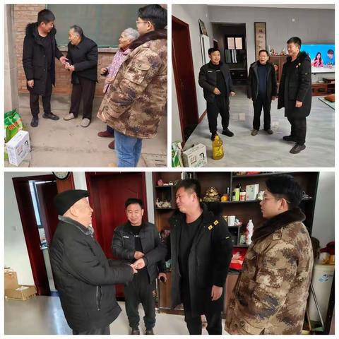 水稻乡走访慰问退休老干部