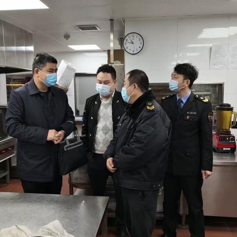 市复审办餐饮食品安全检查组对航天基地鄠邑区餐饮单位食品安全进行第四轮督导检查