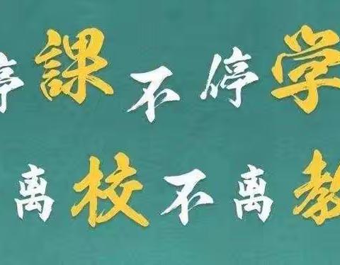 停课不停学，离校不离教——大城职教中心高二年级学生“线上学习”