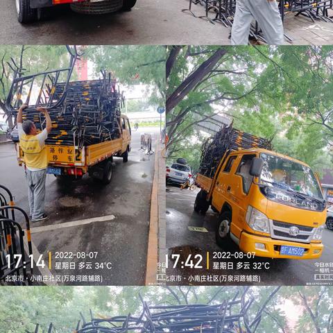 海淀街道8月7日环境卫生全面规整