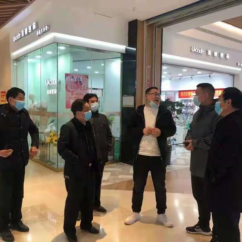 紫荆路街道北官庄村为商业发展做市场考察