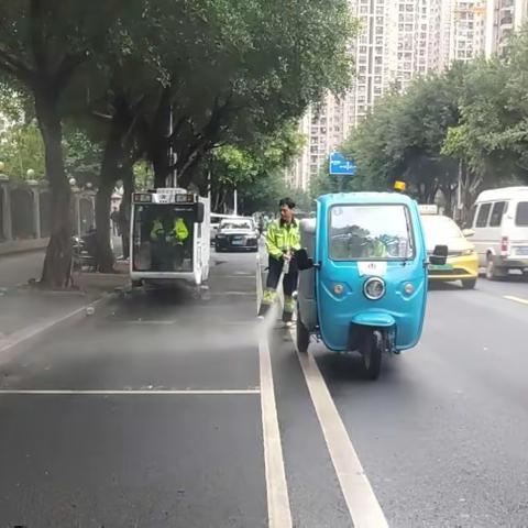 【鼓楼洪山南片】夯实精细化作业，提升辖区市容市貌