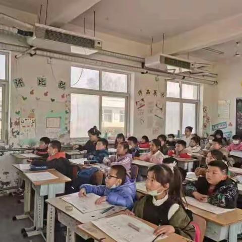 提升学生的课堂阅读能力---大吴村小学第六周教研活动