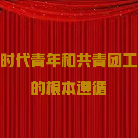 新时代青年和共青团工作的根本遵循