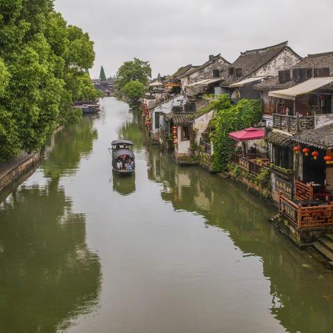 恬静安淡  烟雨西塘