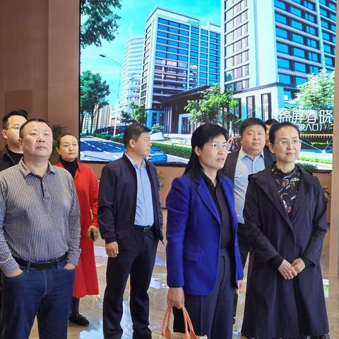 浙江临海市政协来我区调研养老服务和文化街区保护工作。