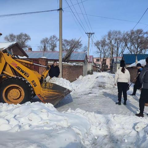 【善治红兴隆】兴隆城市发展有限公司积极开展清雪除冰工作 全力保障居民安全出行