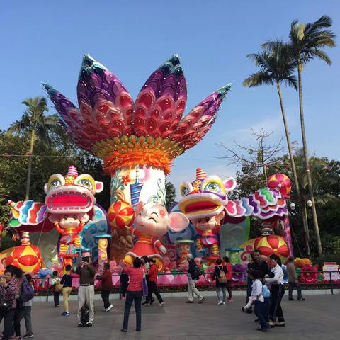 广州越秀灯展