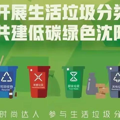 铁西区霁虹街道爱工北社区“垃圾分类”宣传活动