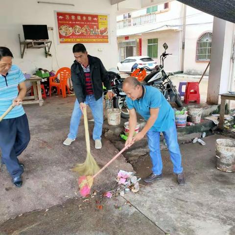 三亚农投南新集团有限公司第一管理站一区人居环境大整治