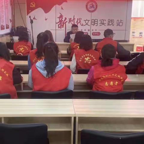 【永远跟党走 奋进新征程】吕祖庙街社区开展了“五四”精神传薪火，激扬青春献光彩的青年志愿者服务活动