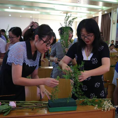 “心生美好，如花绽放”——2020江门市培英小学教职工心理减压活动