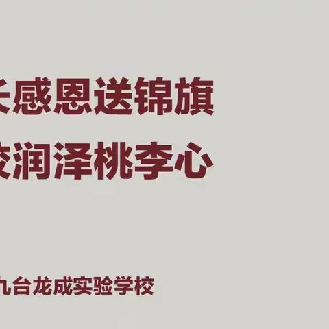 长春市九台龙成实验学校 麦田的高中