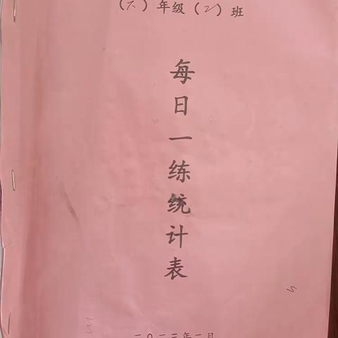 多写多练，促成长！——六（2）班数学“每日一练”活动总结