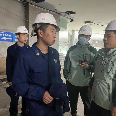 城关街道消防所开展在建工程施工工地消防安全联合检查