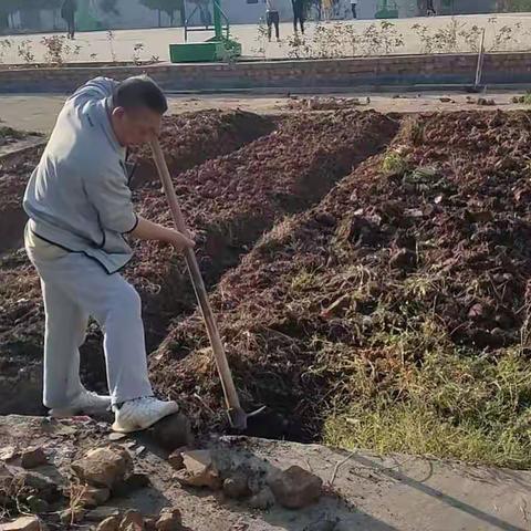 开垦小菜园，协力美校园——火田中学蔬菜种植园成功开辟