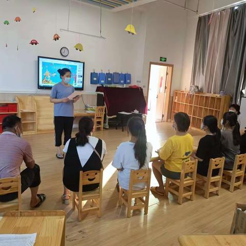 疫情防控，“疫”起坚守——万兆山庄大地幼儿园疫情防控演练