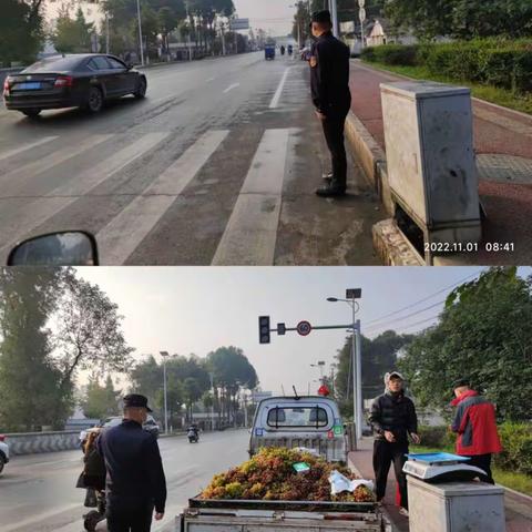 团结街道综合执法协调办对府河河道沿线进行巡查（2023.7.5）