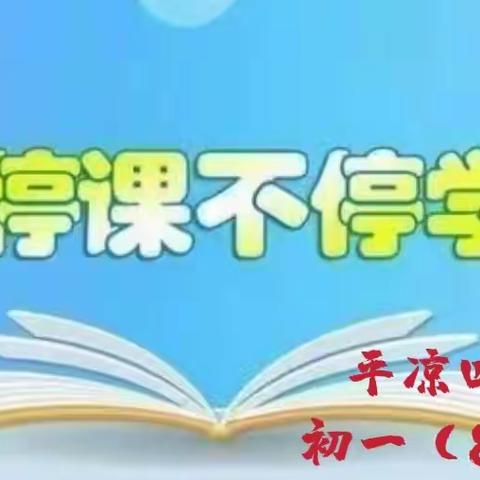 “疫” 起上网课 ， 静待花开时——平凉四中初一（8)班网课纪实