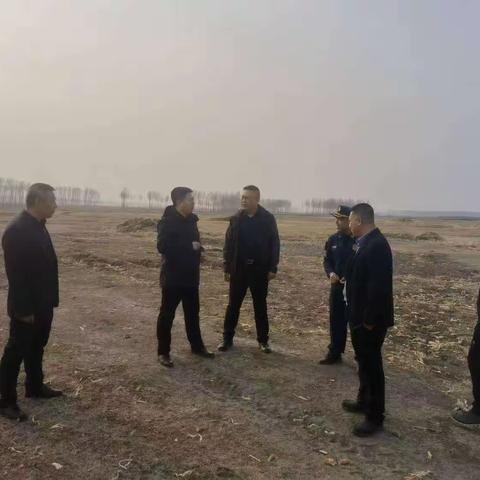 兰西县副县长胡小东带队开展农村及森林草原防火工作检查