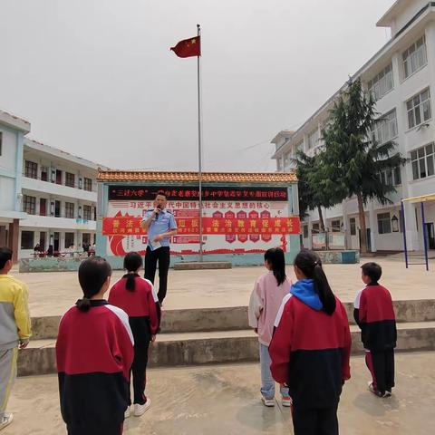 “三话六学” |禁毒宣传零距离，普法教育入人心——老寨苗族乡中学开展禁毒法治宣传进校园系列活动