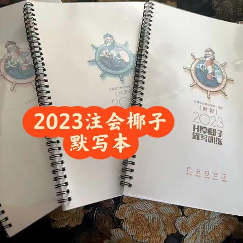 2023注会椰子默写本