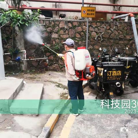 2023.04.06【深圳市金阳盛城市服务集团有限公司】粤海街道城中村，老旧宅小区开展消杀病媒生物防制工作