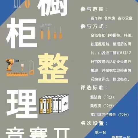 山东造境智能家居有限公司第二届全厂橱窗、料架、抽屉整顿定位评比竞赛